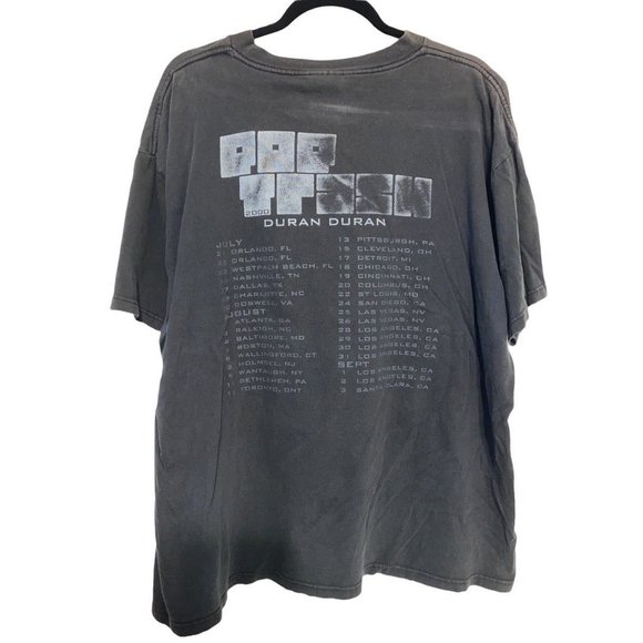 Vintage Duran Duran Shirt Pop Trash Concert Tee Y2K - Picture 1 of 3